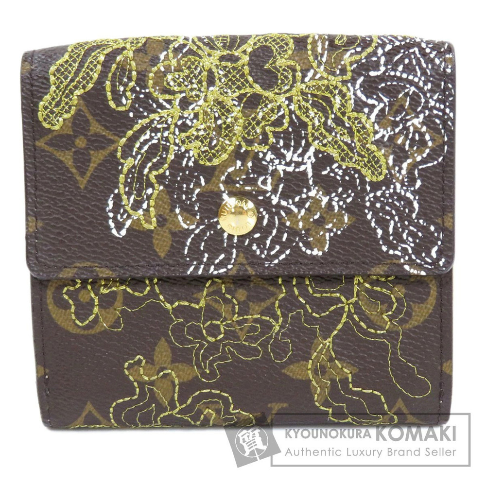 Louis Vuitton Dentelle Portemonnaie Billet Carte Credit All Monogram Bi fold